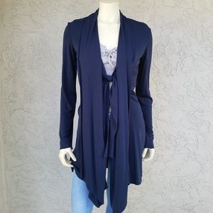 CABI WATERFALL OPEN FRONT CARDIGAN SWEATER